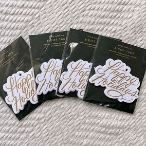 New Rifle Paper Co. gift tags from Nordstrom- 4 sets of 8 - Happy Holidays
